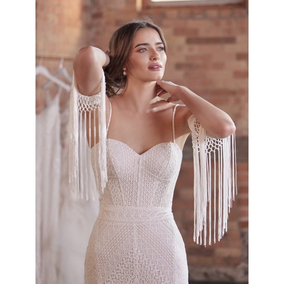 Maggie Sottero Dover Wedding Gown Size 14 NEW - Picture 4 of 11